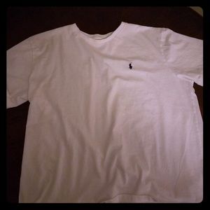 EUC - XL White Ralph Lauren Tee